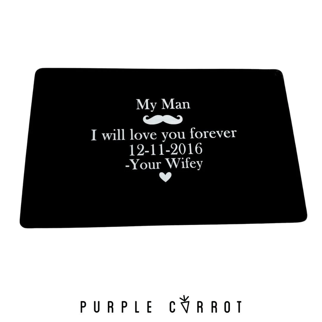 Customizable Wallet Card