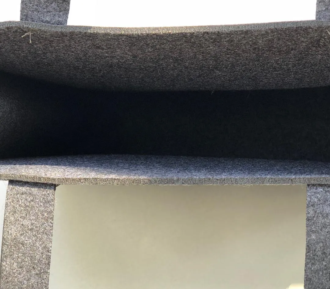 Customized Dark Grey Handbag  Meditation Collection