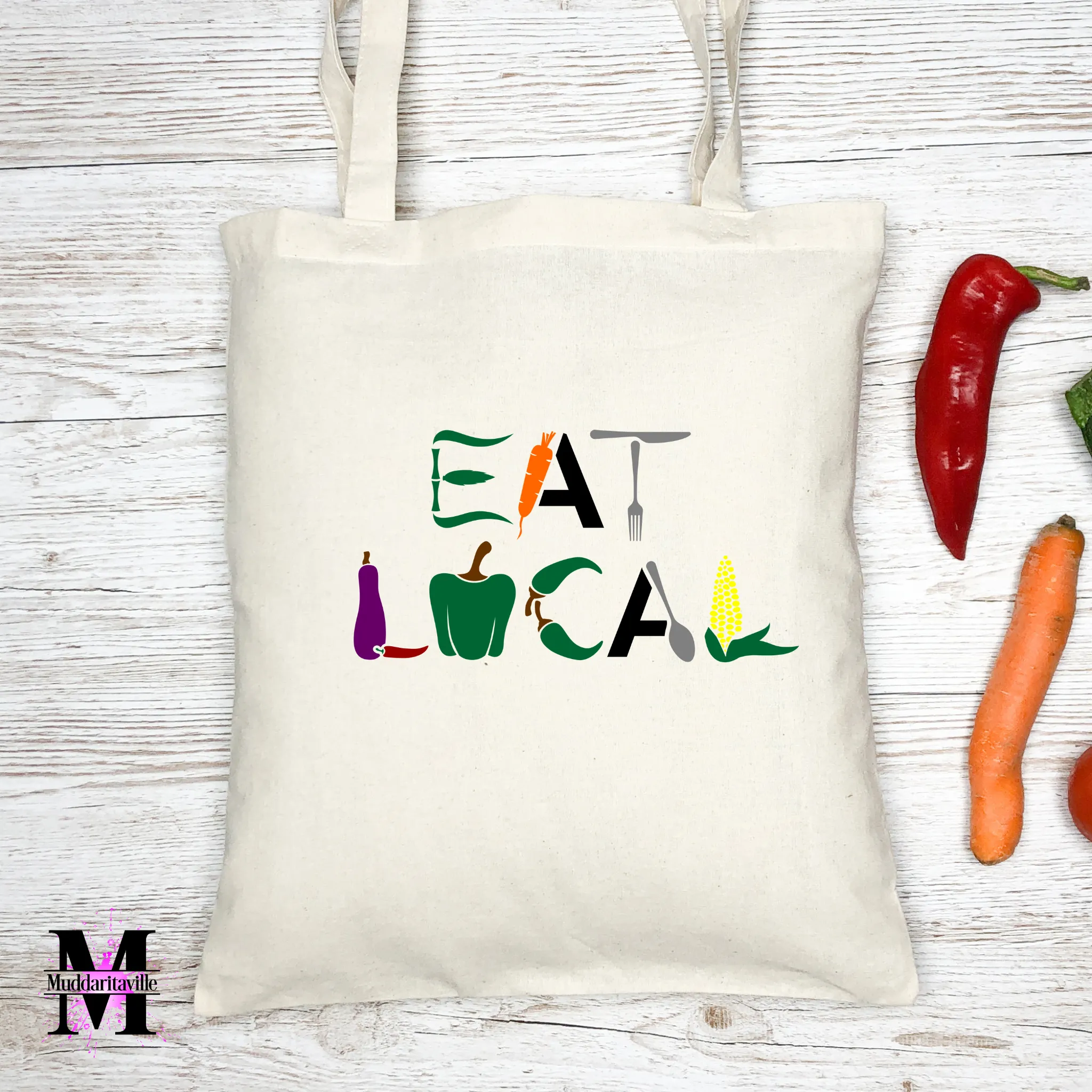 D0030 Eat Local 3 ... Digital Download