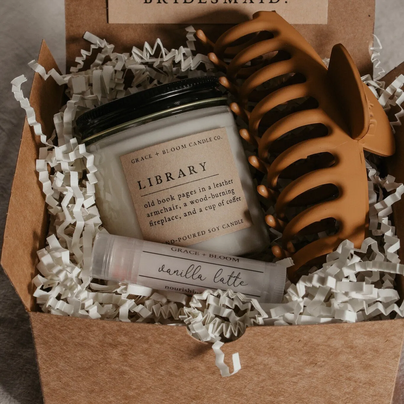 Dark Academia Bridesmaid Proposal Gift Box - The Matcha