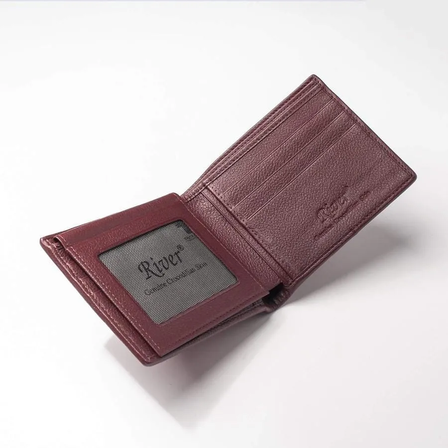 Dark Brown Backbone Crocodile Wallet