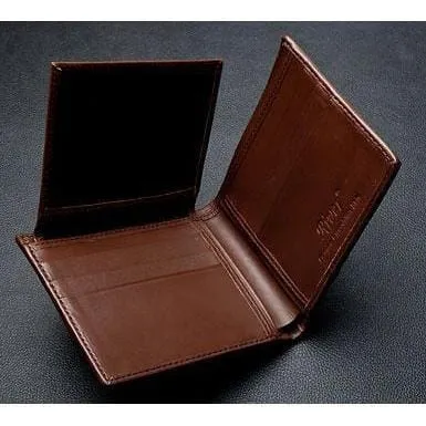 Dark Brown Big Tail Crocodile Wallet