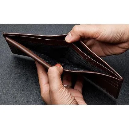 Dark Brown Big Tail Crocodile Wallet