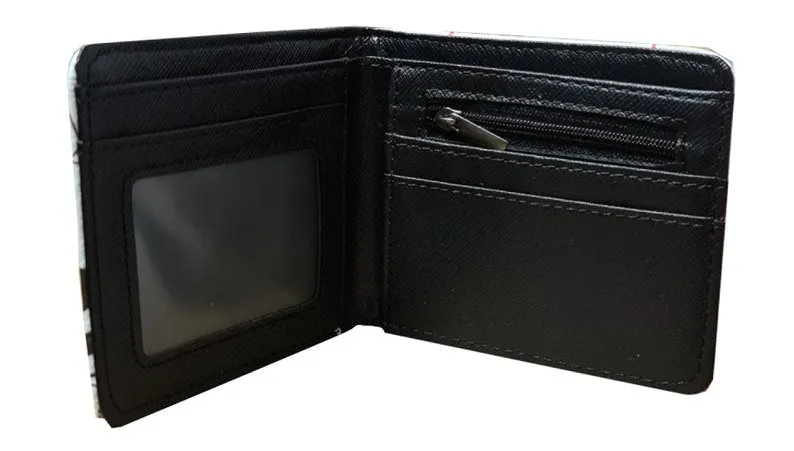 Death Note Anime Wallet - Light and Ryuk - Unisex - White / Premium  PVC Leather