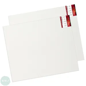 DEEP EDGE White Primed Stretched 100% Cotton Canvas – Daler Rowney -  ARTISTS 3D - 100 x 120cm (Approx. 39 x 48”) x 2