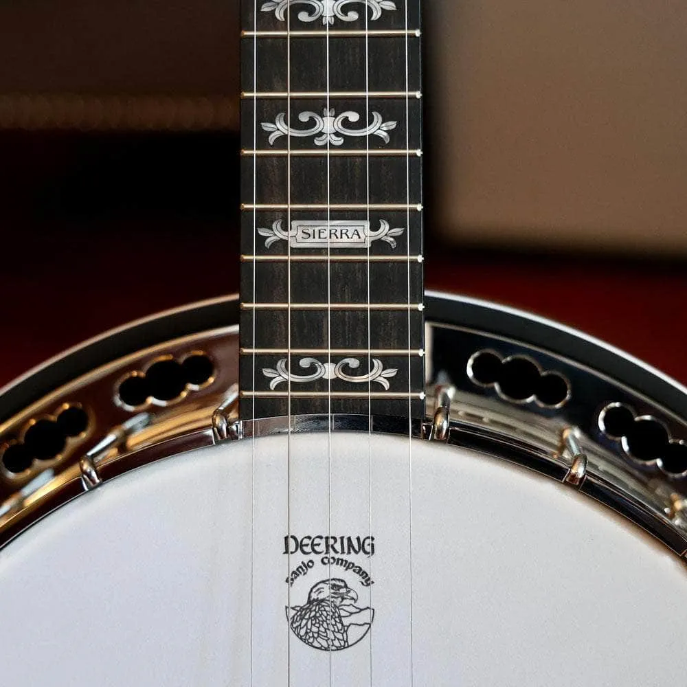 Deering Sierra 5-String Banjo (Mahogany)