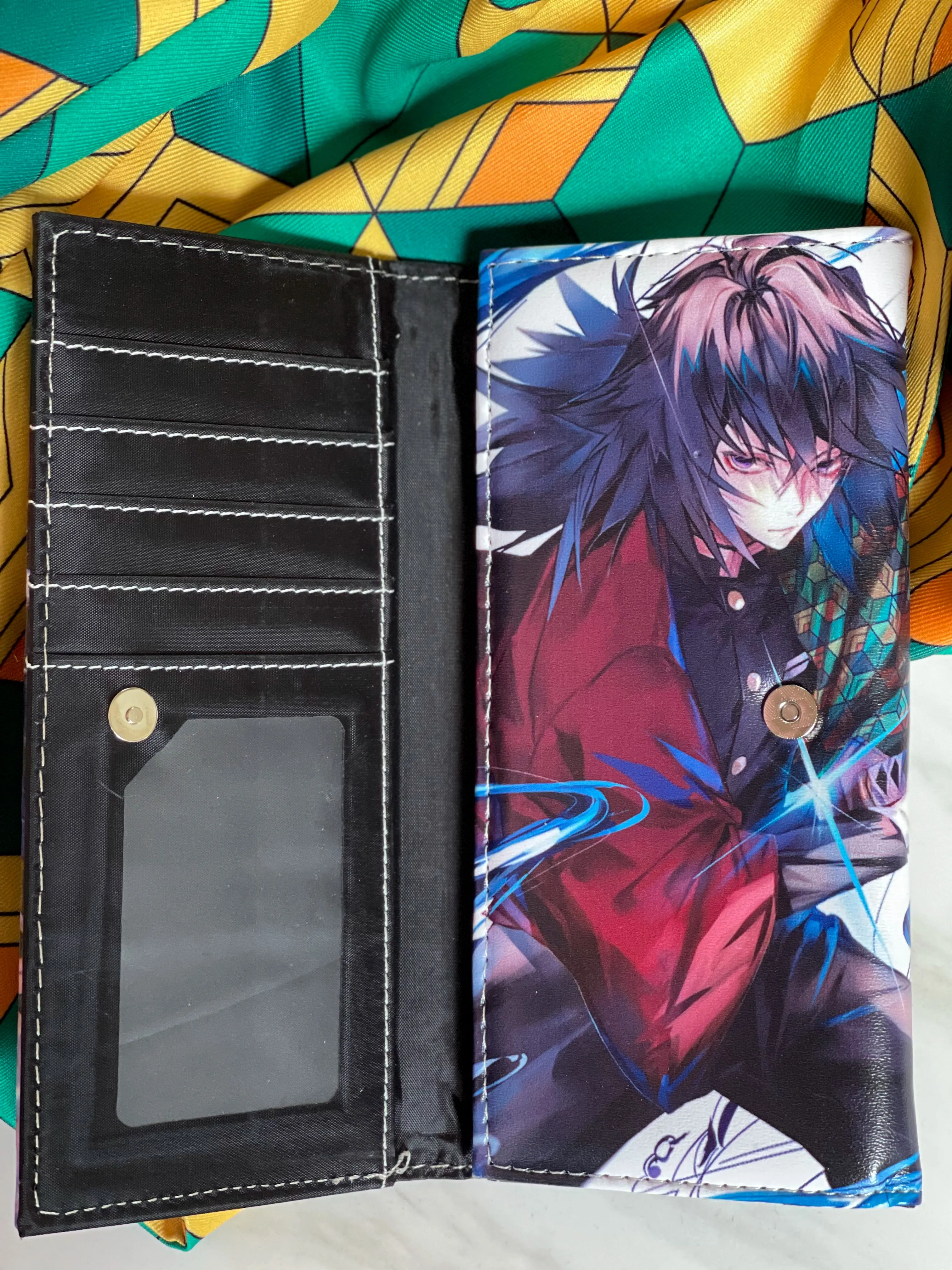 Demon Slayer Giyu Flap Wallet