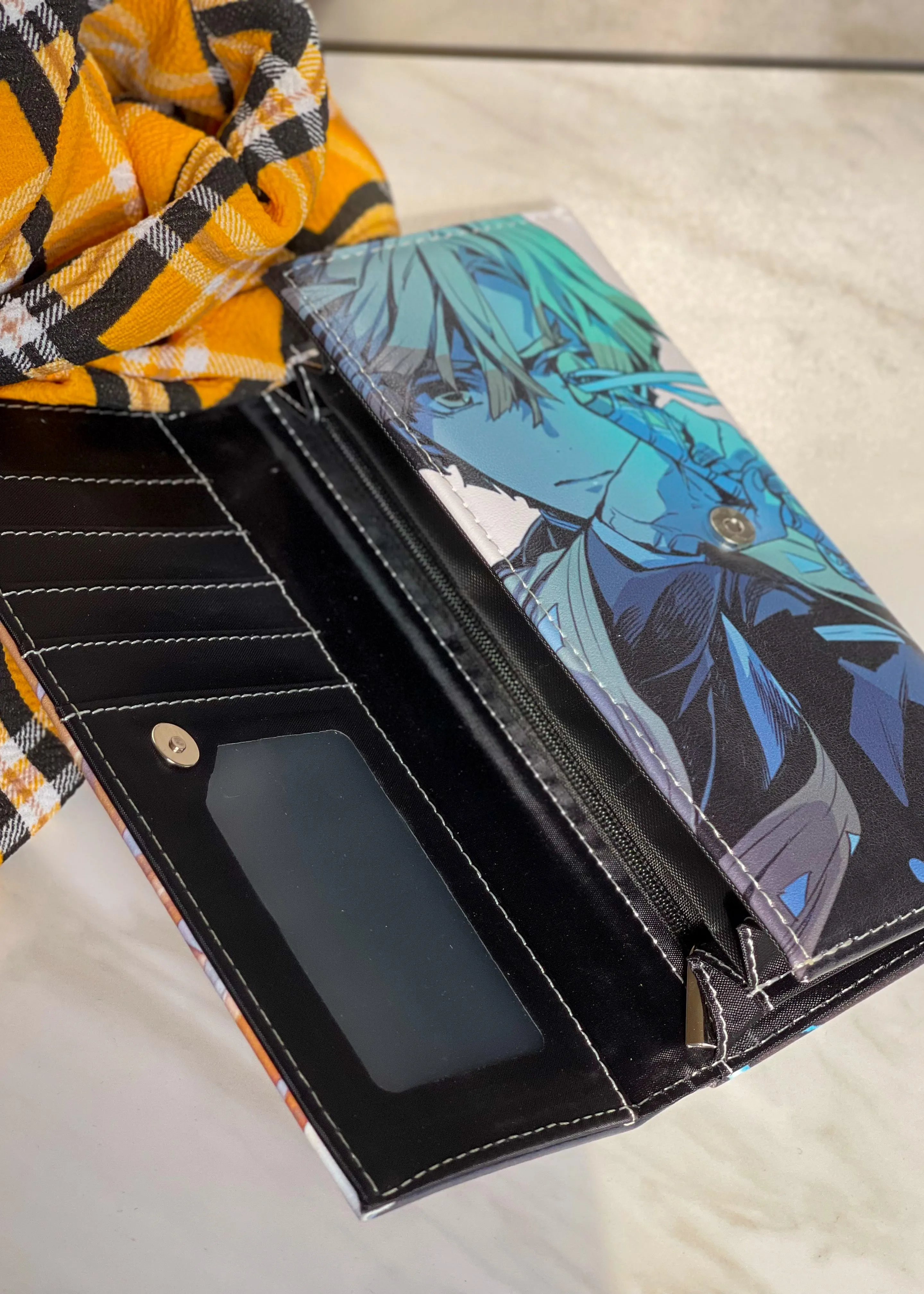 Demon Slayer Zenitsu Flap Wallet