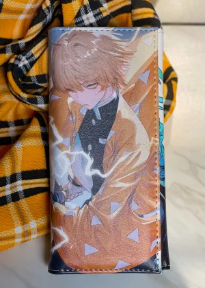 Demon Slayer Zenitsu Flap Wallet