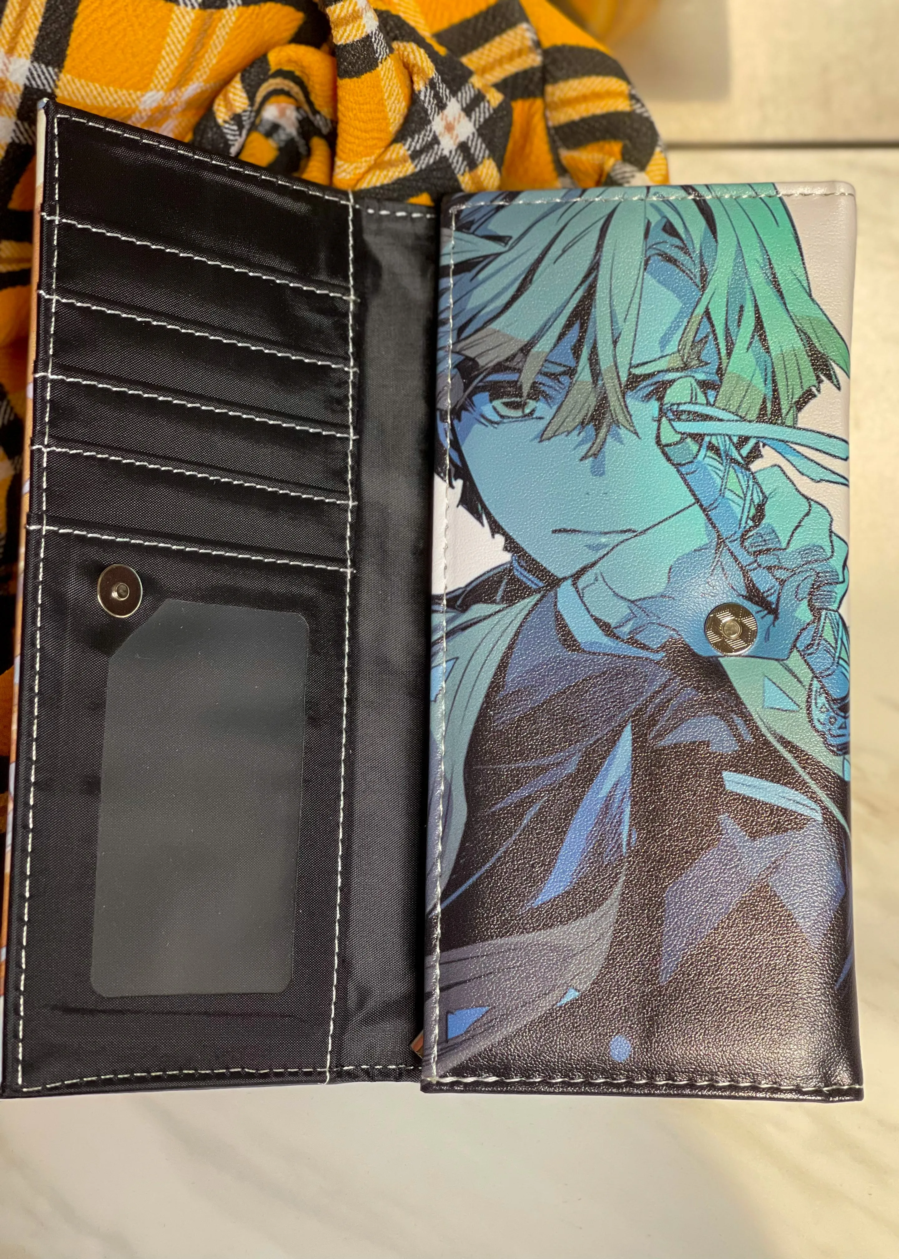 Demon Slayer Zenitsu Flap Wallet