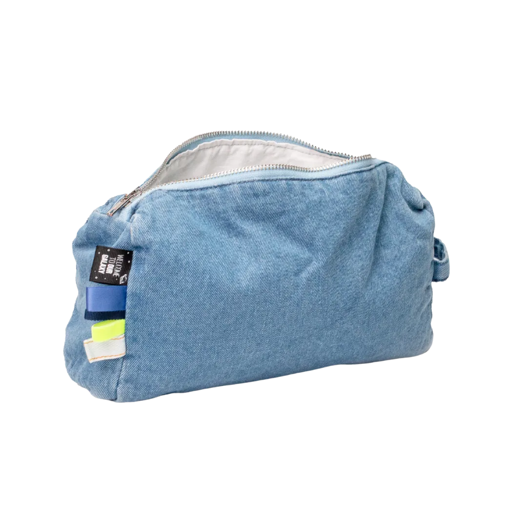 Denim Toiletry Bag