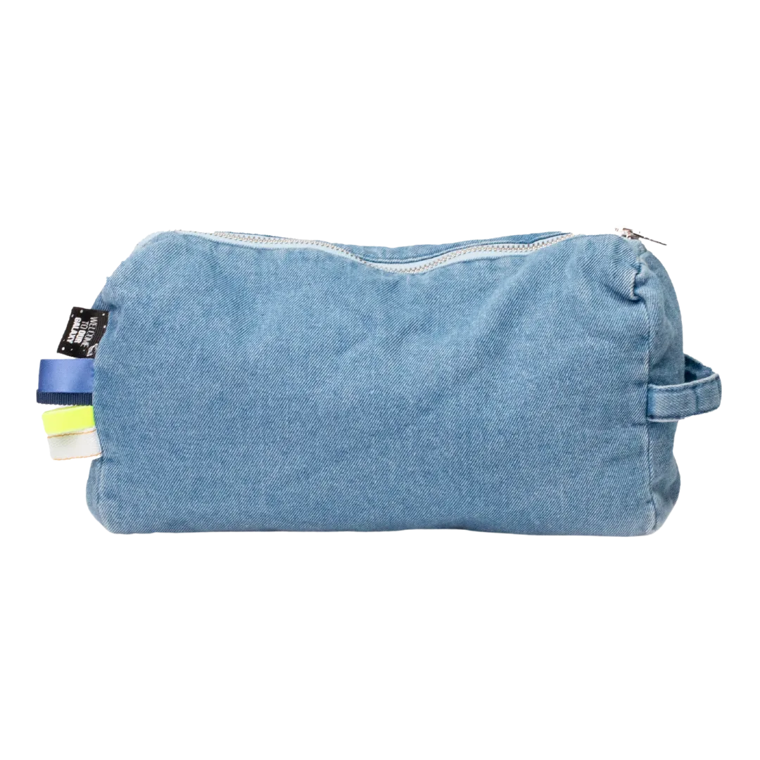 Denim Toiletry Bag