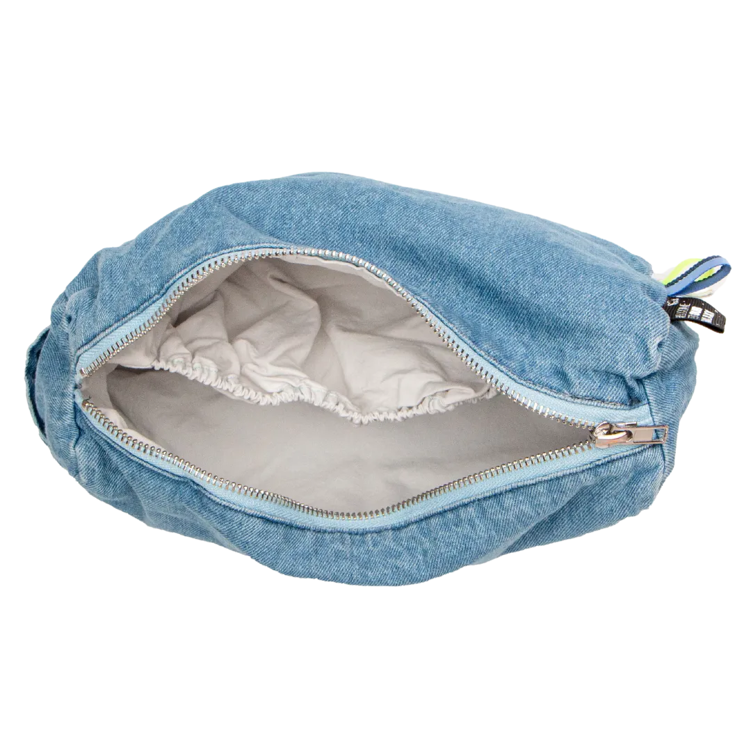 Denim Toiletry Bag