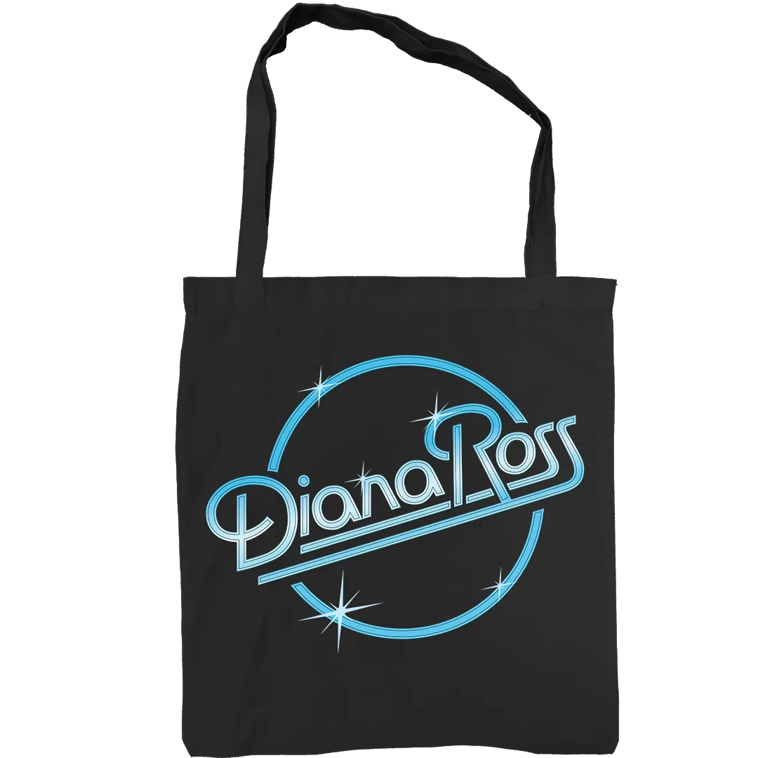 Diana Ross "Neon" Tote in Black