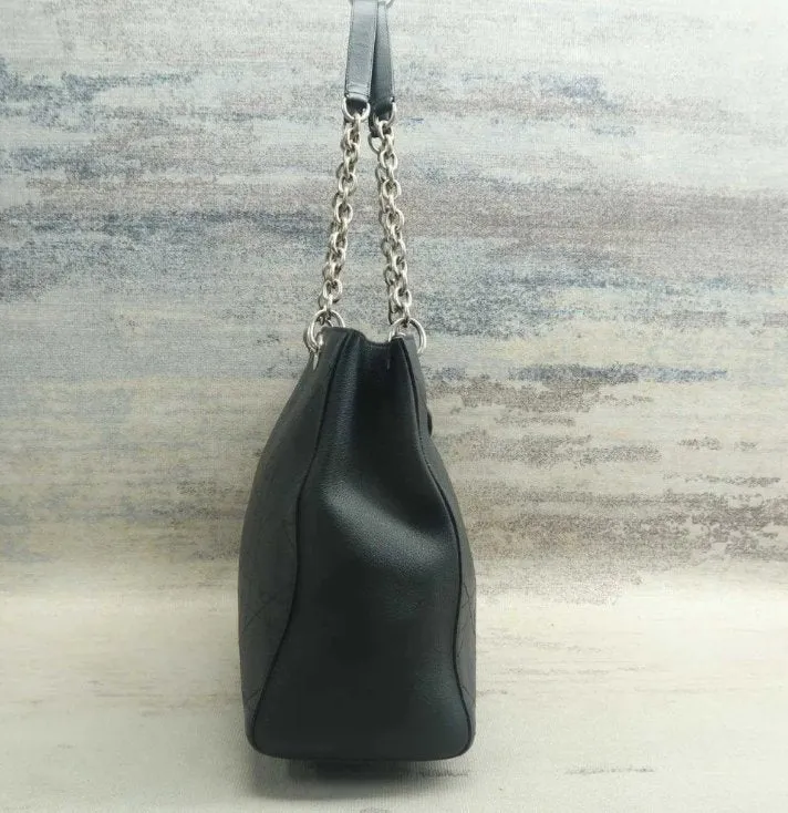 Dior Black Leather Shoulder Bag