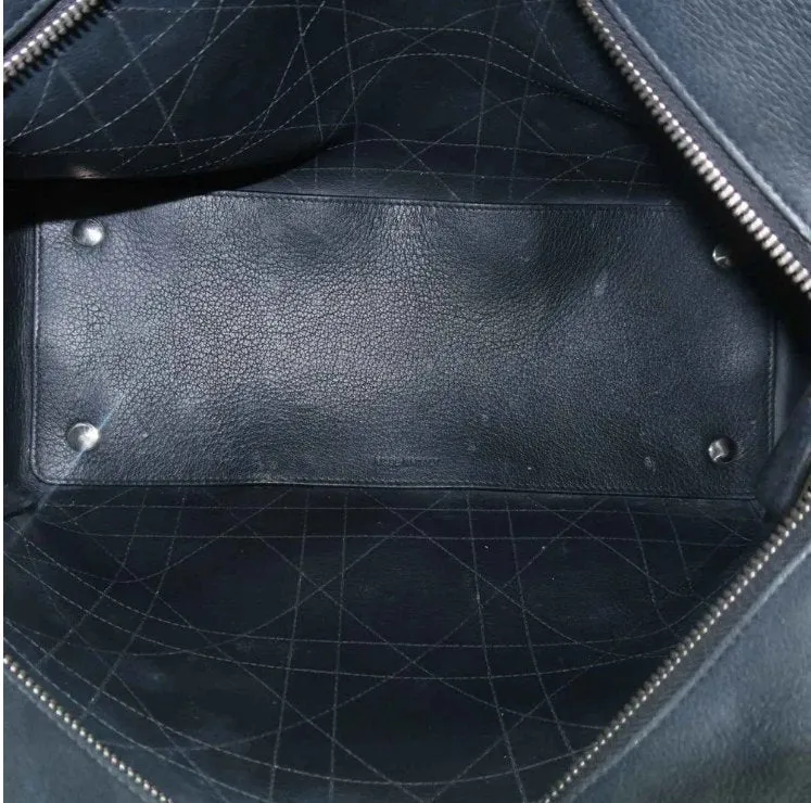 Dior Black Leather Shoulder Bag