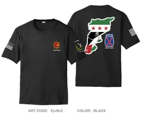 Distro platoon, 1-32 IN BN, 10 MTN DIV Hi-Tech Performance Unisex SS Tee - EjvBzX