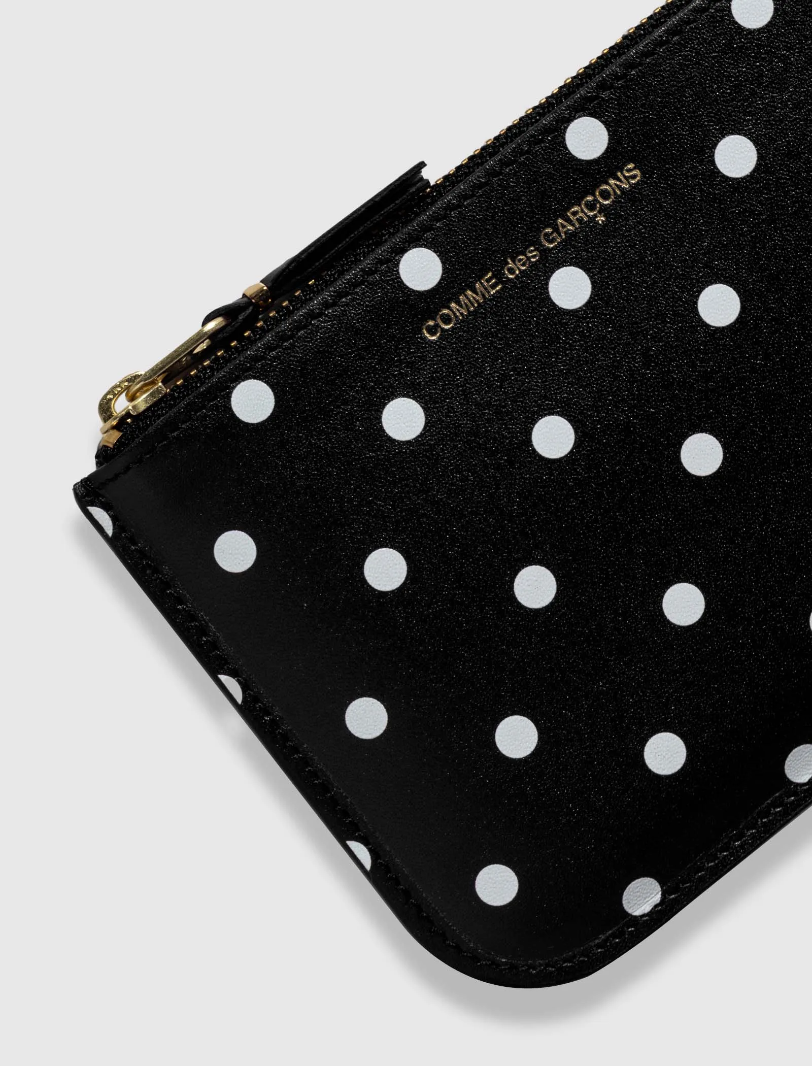 DOT PRINT LEATHER WALLET