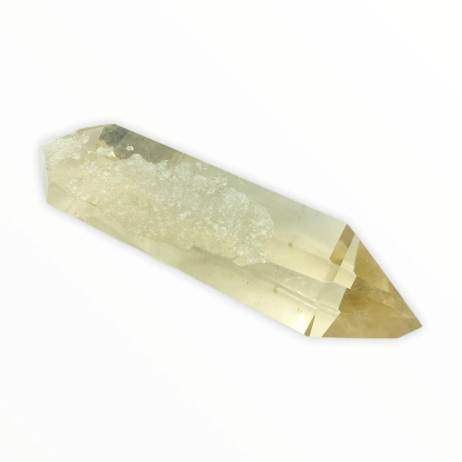 Double Terminated Citrine Point