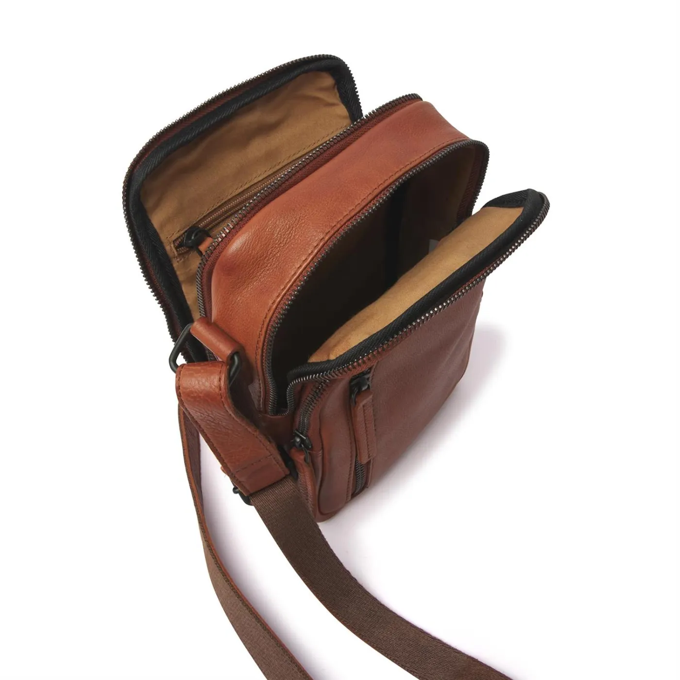 Dr Amsterdam Leather Shoulderbag