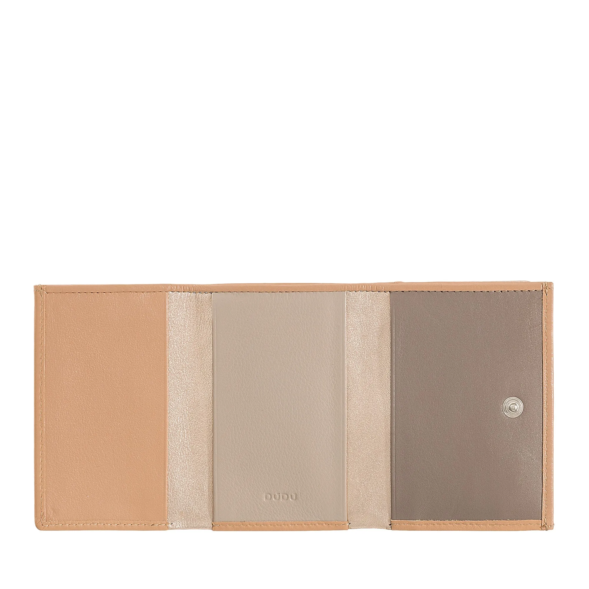 Dudu Small Men's Leather Wallet, Women's Wallet, Compact Design With Banknotes And Cards Doors Doors