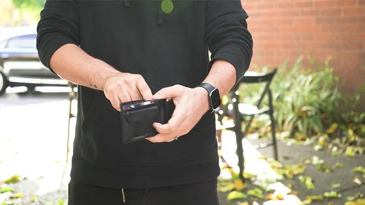 Easy Money Black Wallet (Gimmick and Online Instructions) by Spencer Kennard