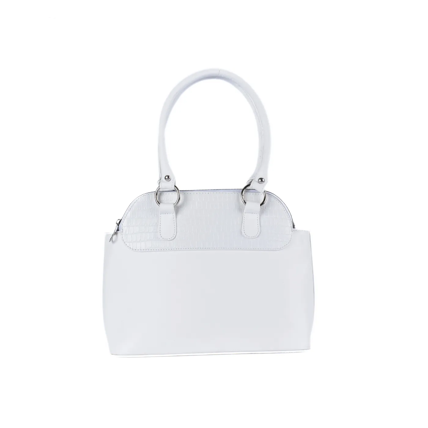Embossed Leather Shoulder Bag