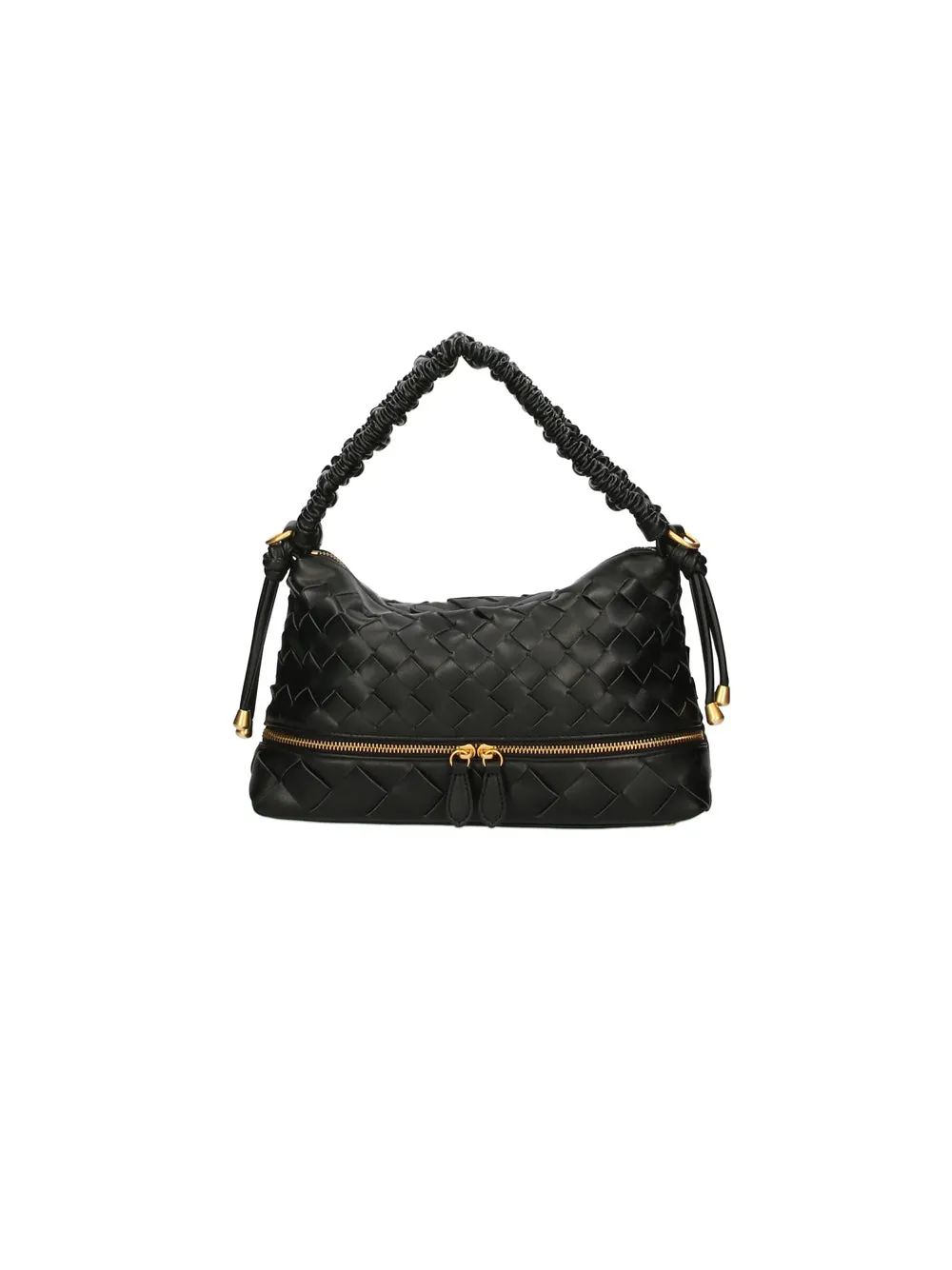 Essential Wov. Shoulder Bag - Black
