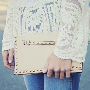 Fabled Waters Cross Body Tote in Cream