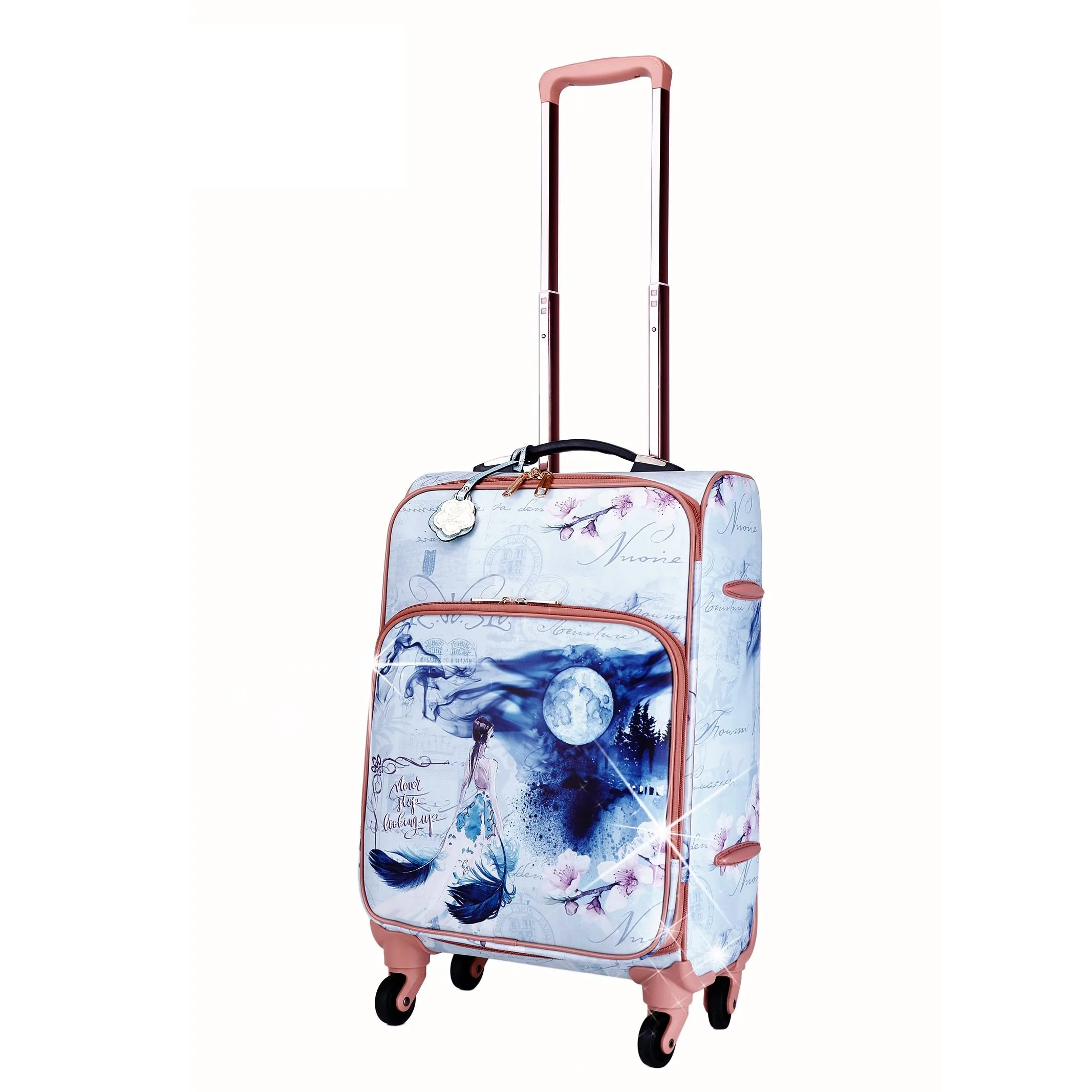 Fairy Tale Carry on Luggage with Spinner Wheels [BEL6999]