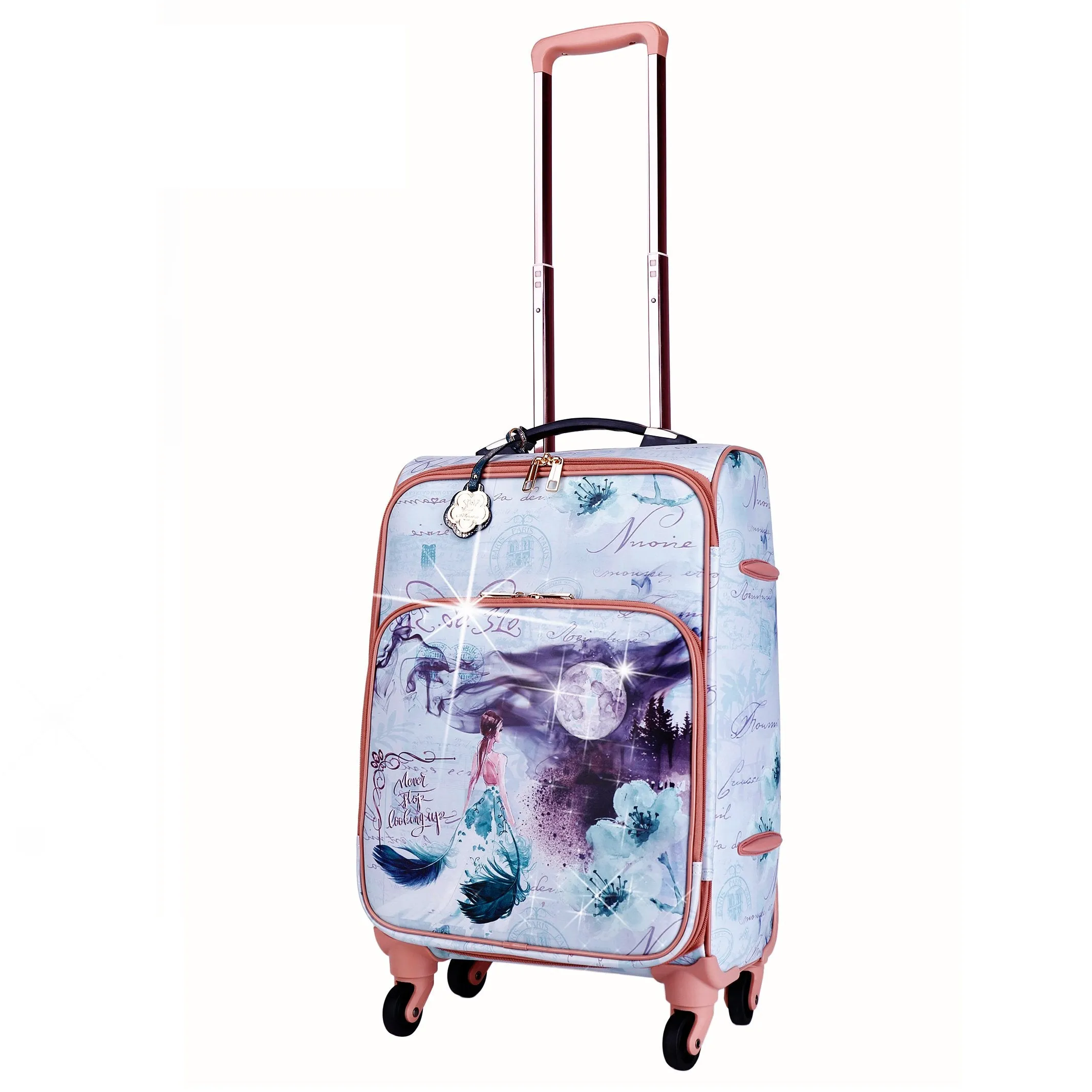 Fairy Tale Carry on Luggage with Spinner Wheels [BEL6999]