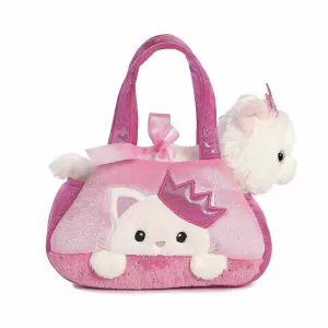 Fancy Pal Princess Cat in Pink Bag