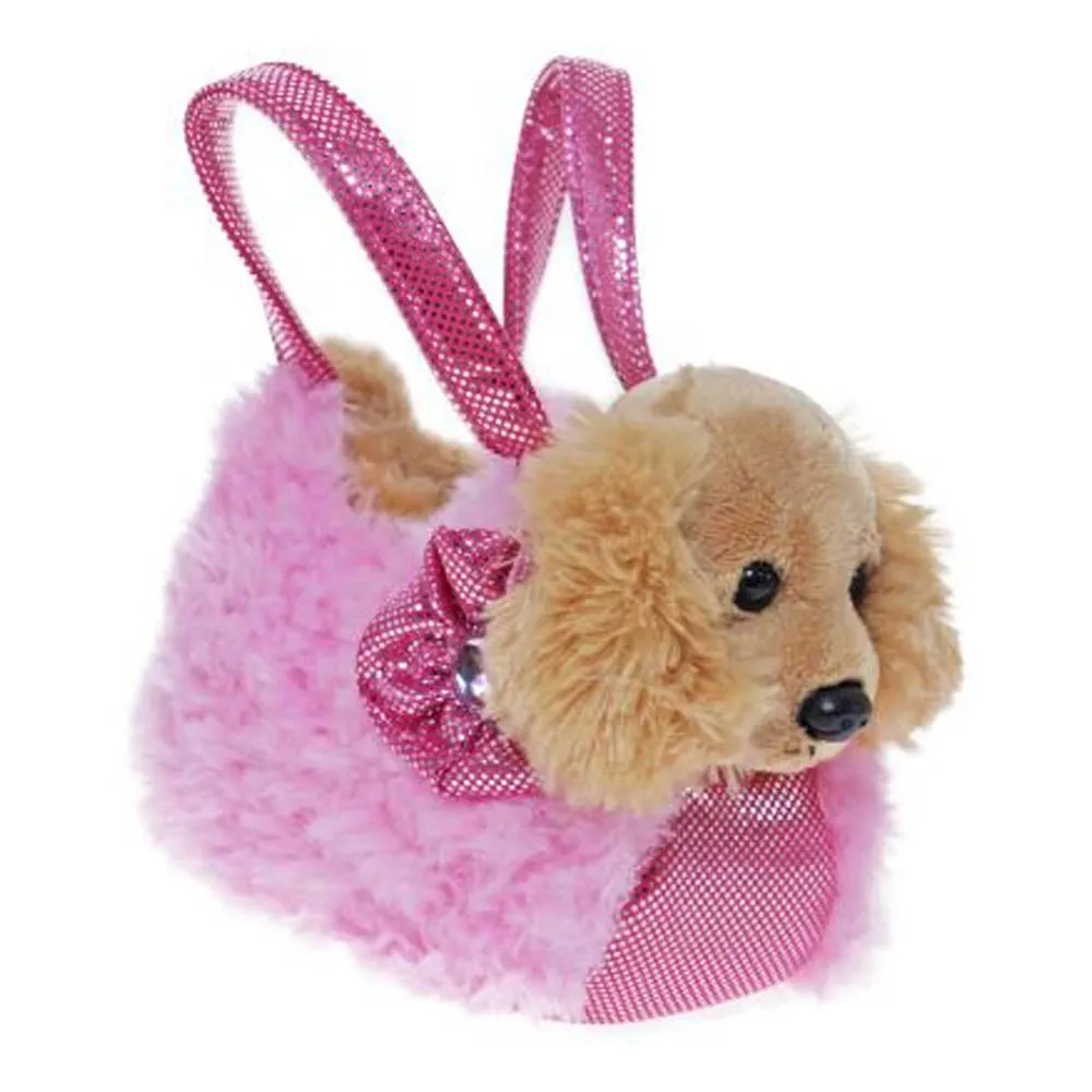 Fancy Pal Spaniel in Fluffy Bag