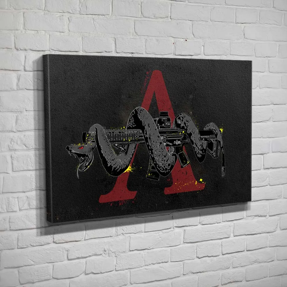 Fangs Out - Canvas