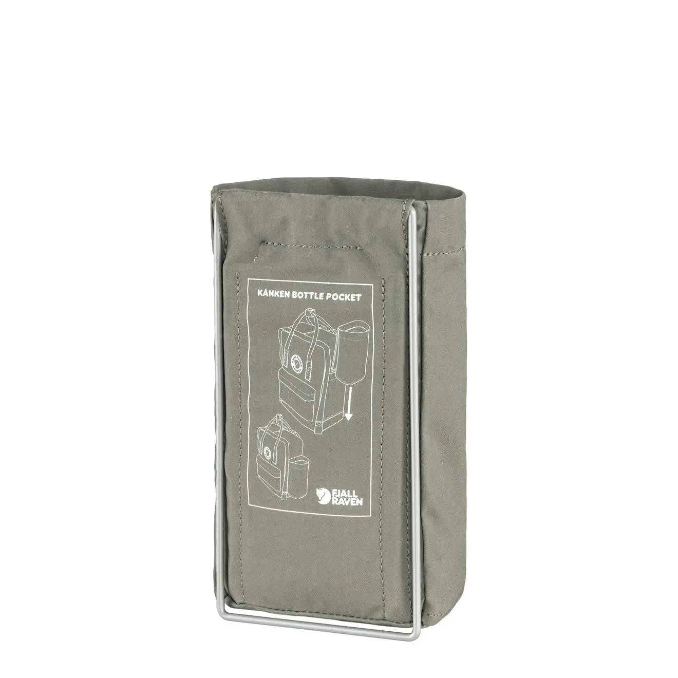 Fjallraven Kanken Bottle Pocket Fog
