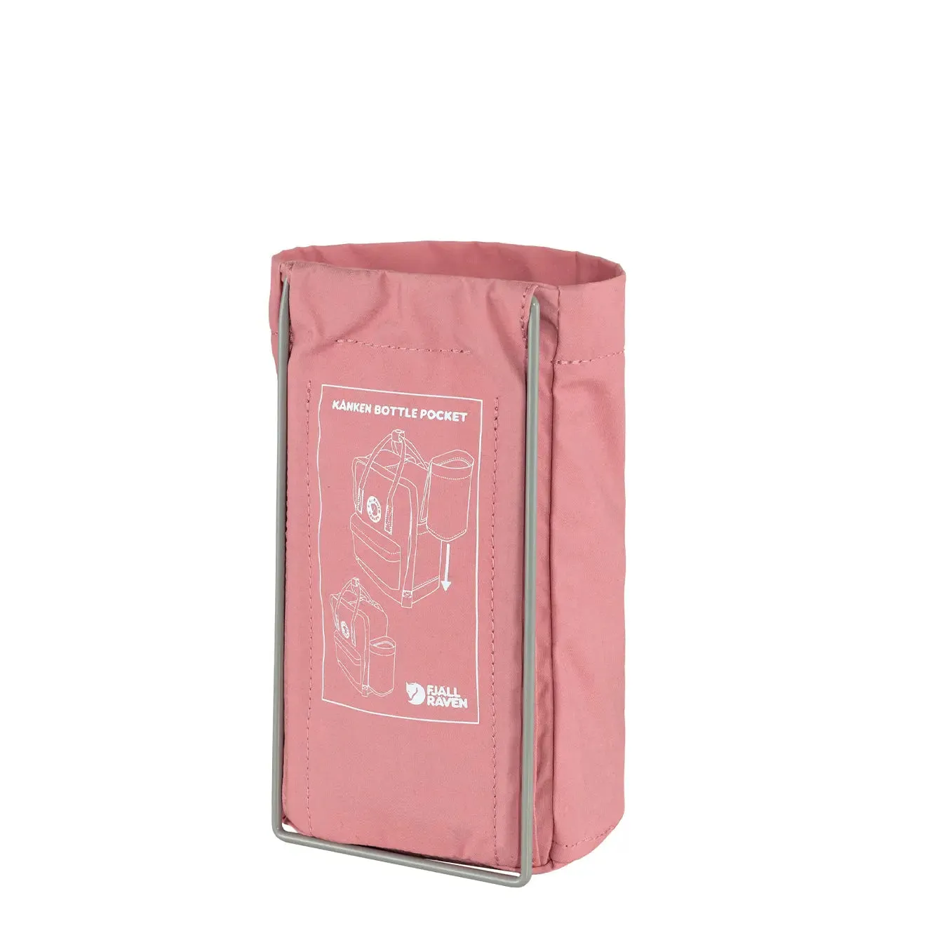 Fjallraven Kanken Bottle Pocket Pink