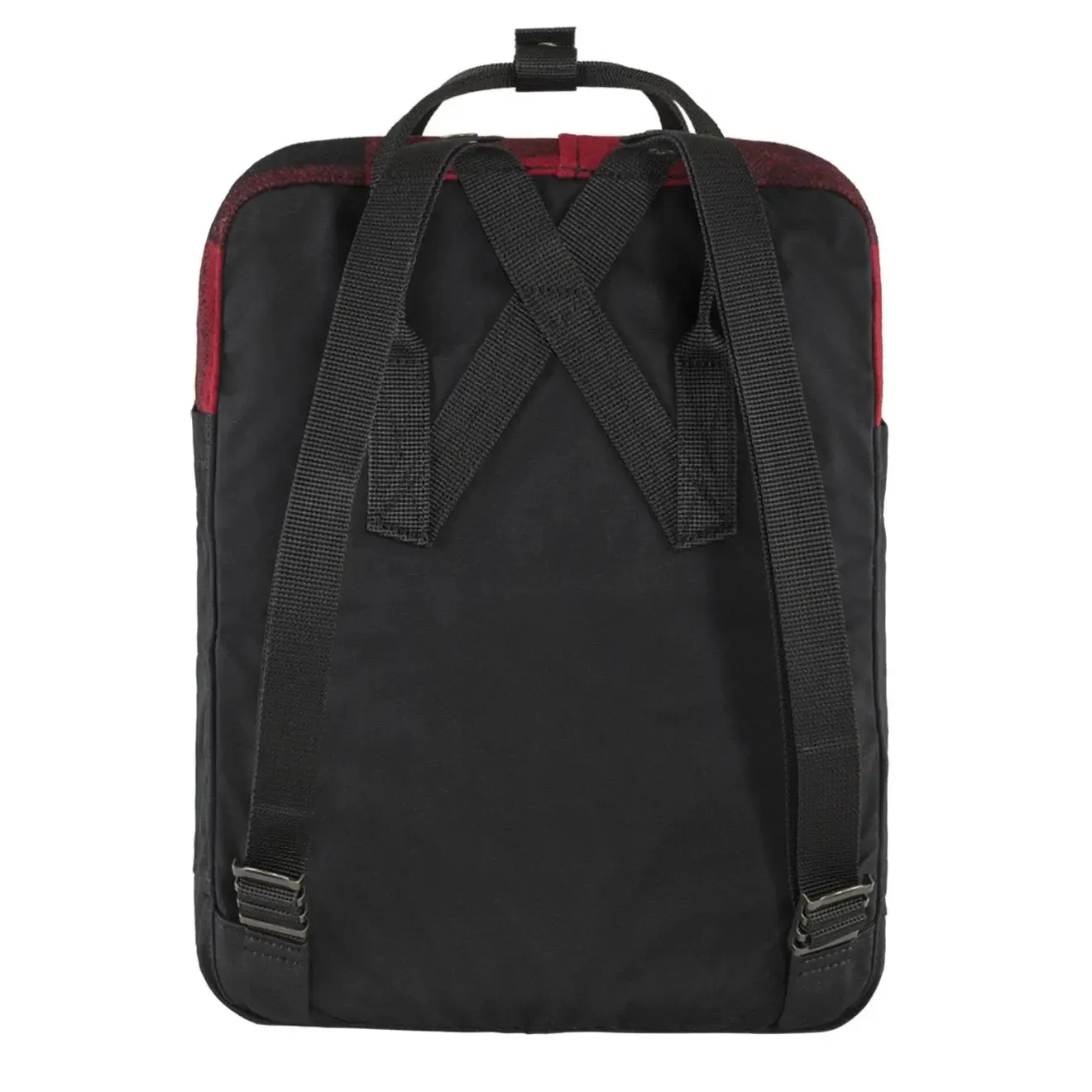 Fjallraven Kanken Re-Wool Red / Black