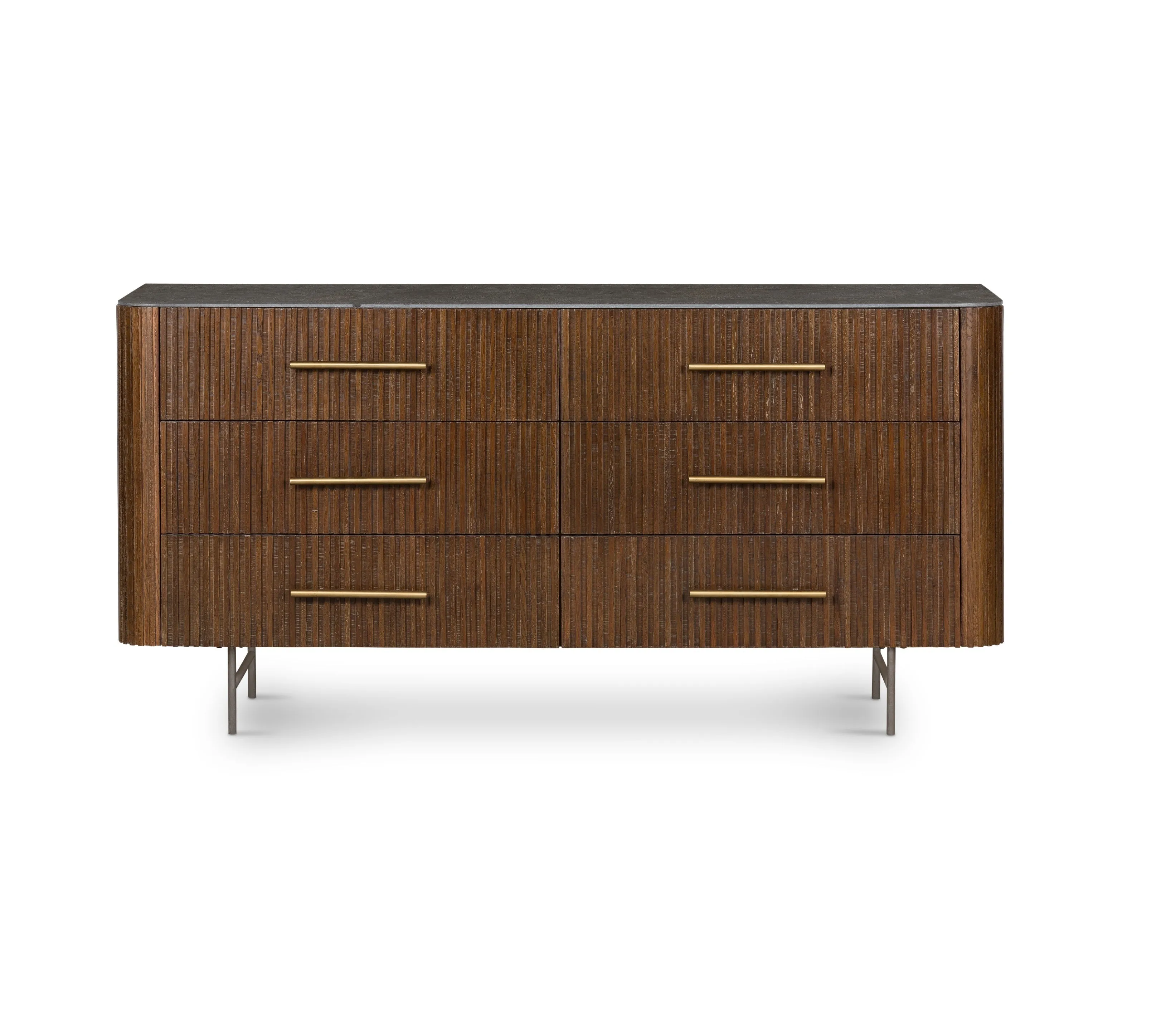 Fletcher 6 Drawer Dresser - Bluestone
