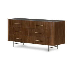 Fletcher 6 Drawer Dresser - Bluestone