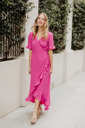 FLORA HI-LO DRESS