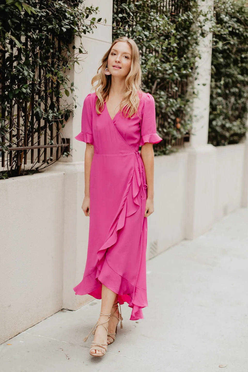 FLORA HI-LO DRESS