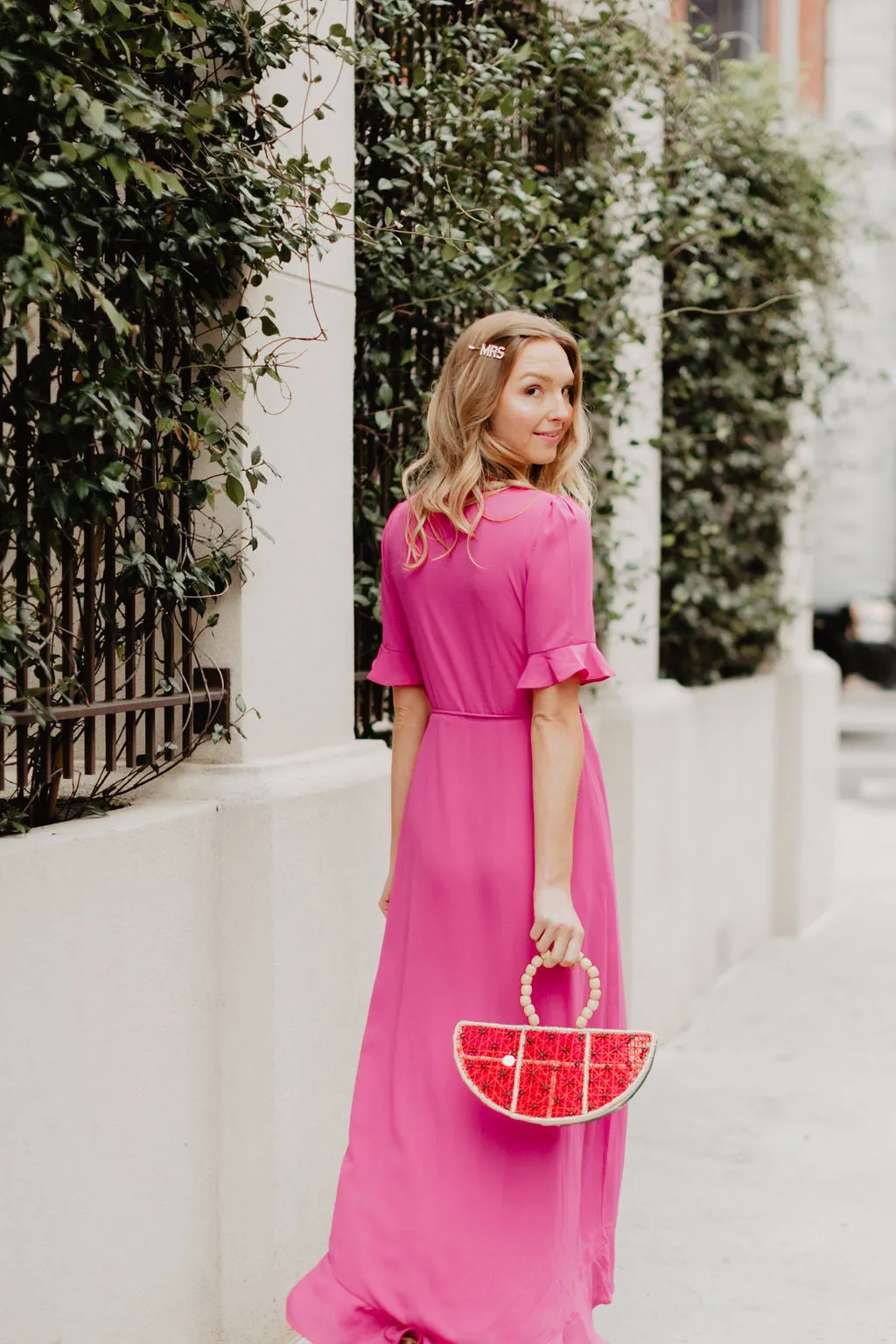 FLORA HI-LO DRESS