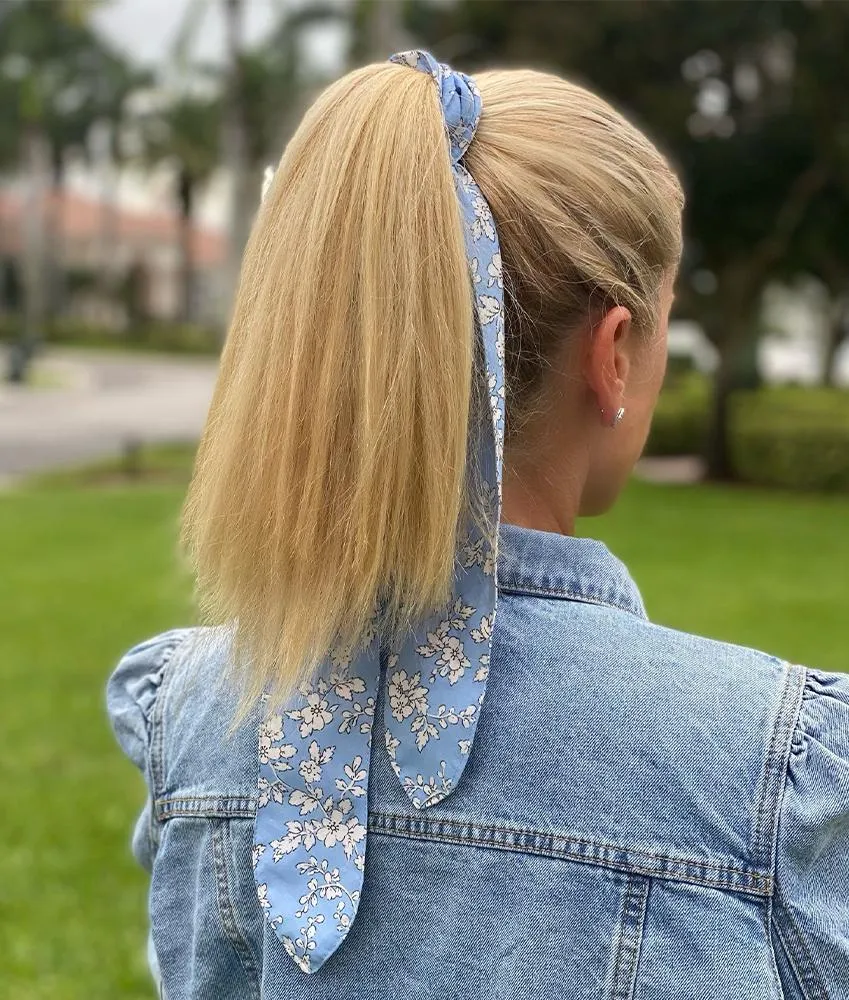 Florence Blue - Hair Scarf