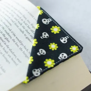 Flower Skulls Bookmark