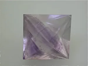 Fluorite Polished Octahedron, attr: Harris Creek District, Southern Illinois, Miniature, 3.5 x 3.5 x 5.0 cm, $100.  SOLD