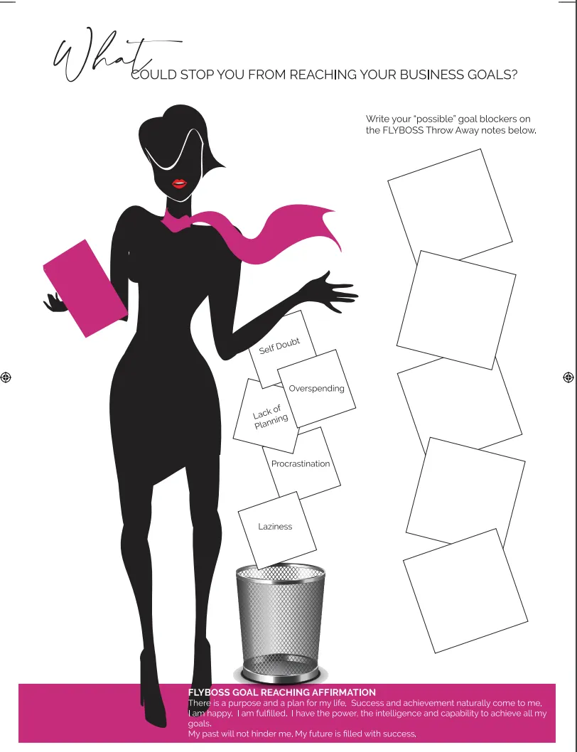 FlyBOSS Lifestyle Planner "Pretty Pink " Limited Edition
