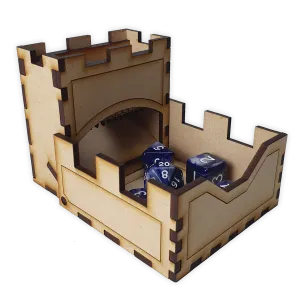Folding Dice Tower