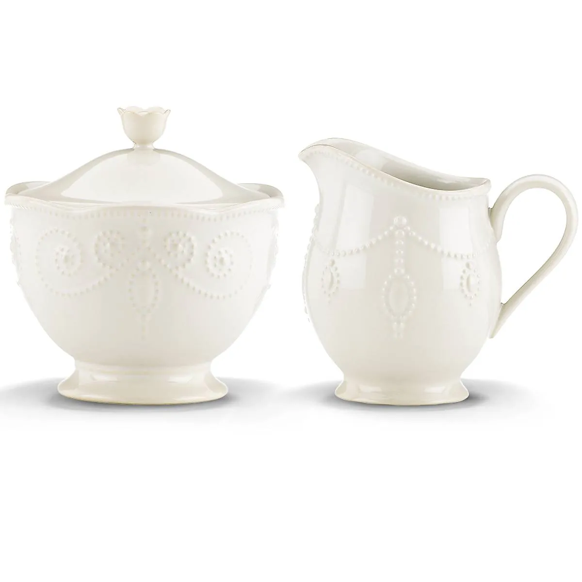 French Perle ™ Sugar and Creamer