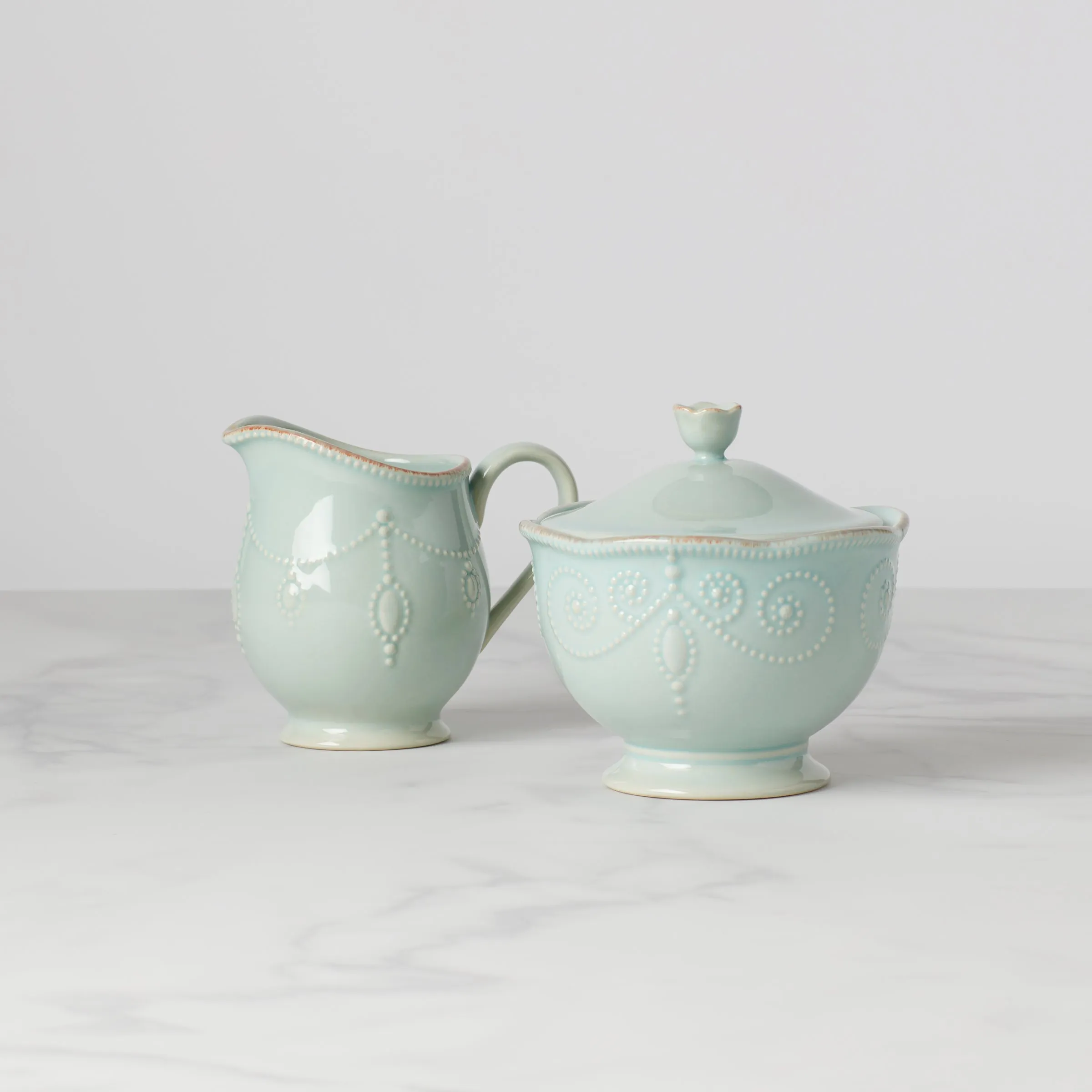 French Perle ™ Sugar and Creamer