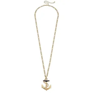 Georgia Anchor Pendant Necklace